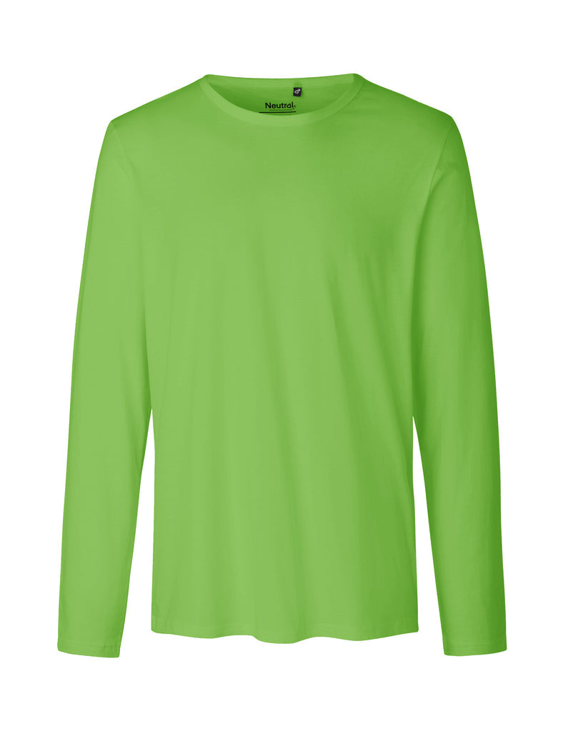 Fairtrade Organic Long Sleeve T-shirt: Mens