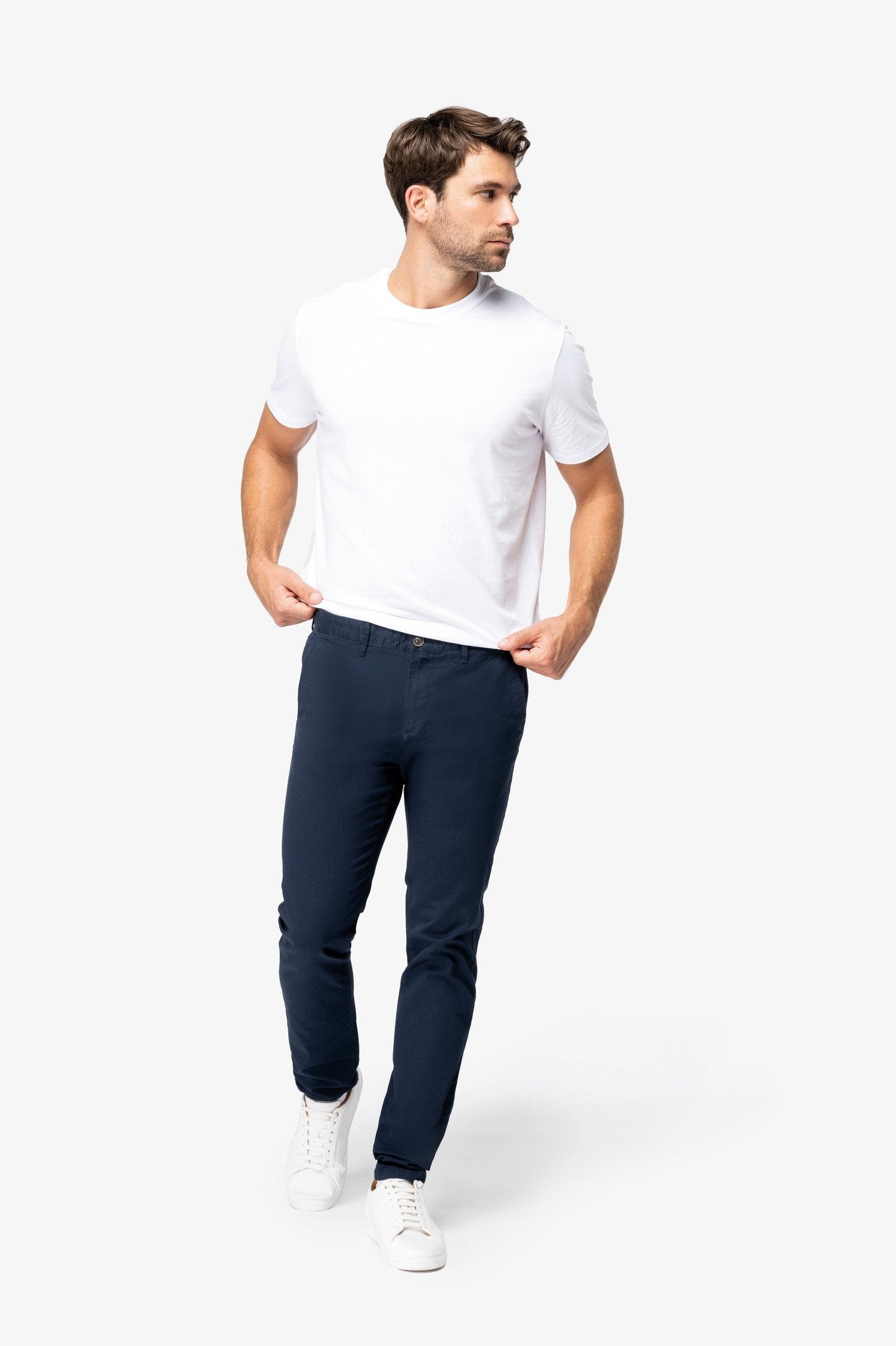 Organic Cotton Chino Trousers: Mens