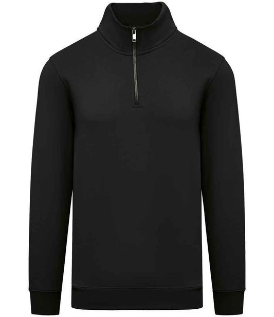 Organic Quarter Zip Sweatshirt: Mens