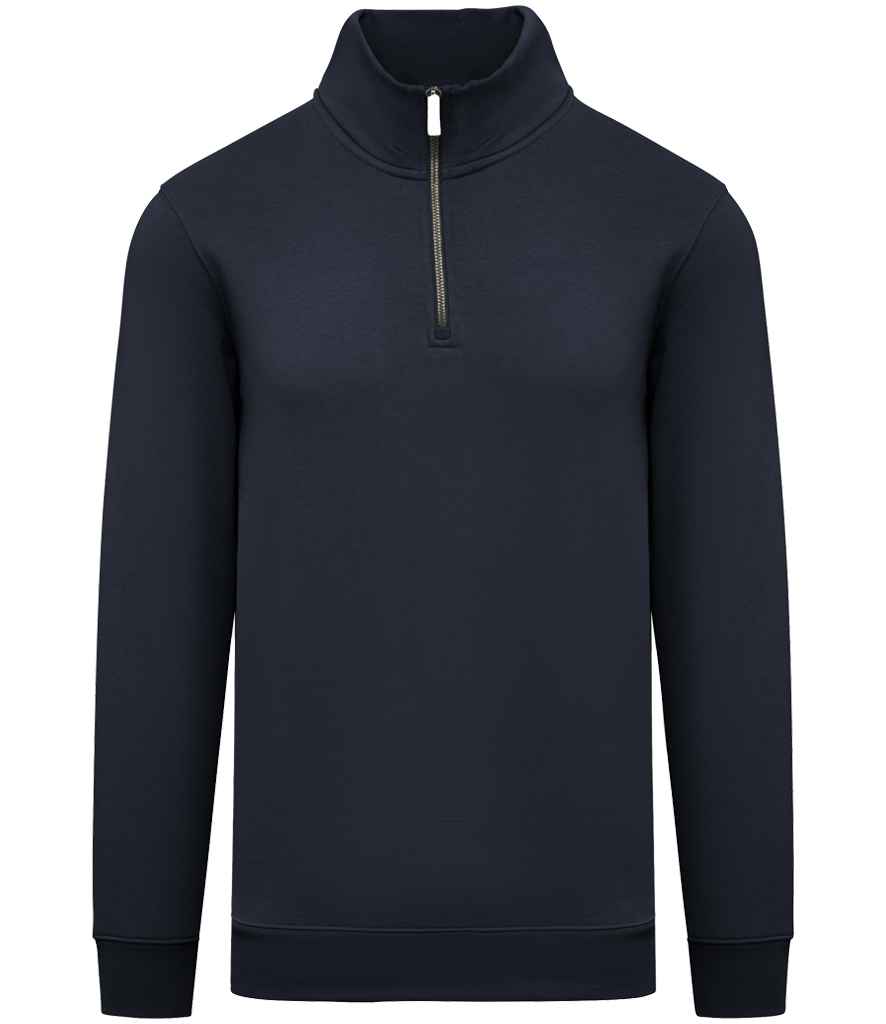 Organic Quarter Zip Sweatshirt: Mens