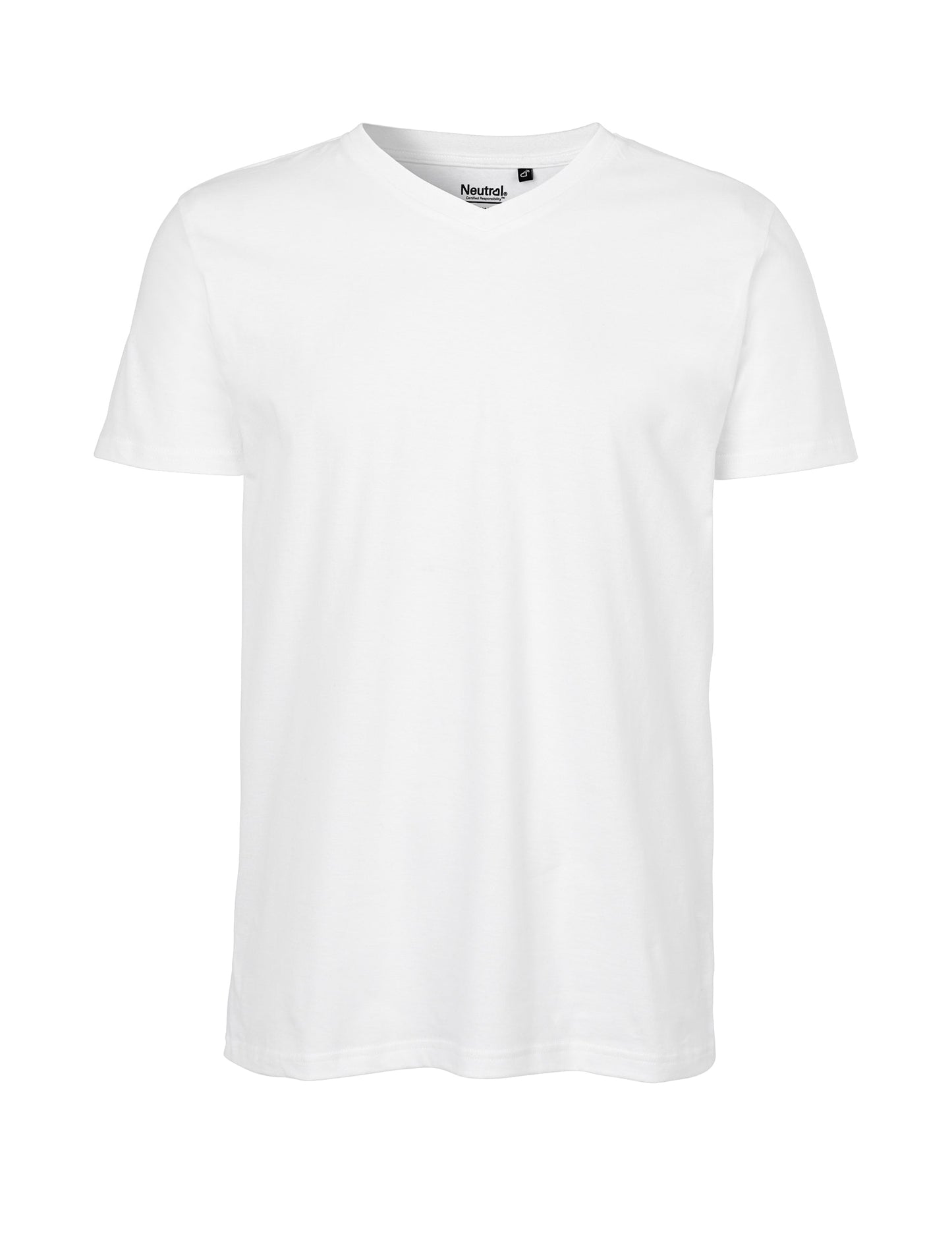 Fairtrade Organic V-neck T-shirt: Mens