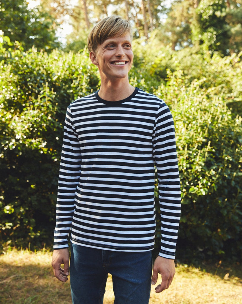 Fairtrade Organic Long Sleeve T-shirt: Mens