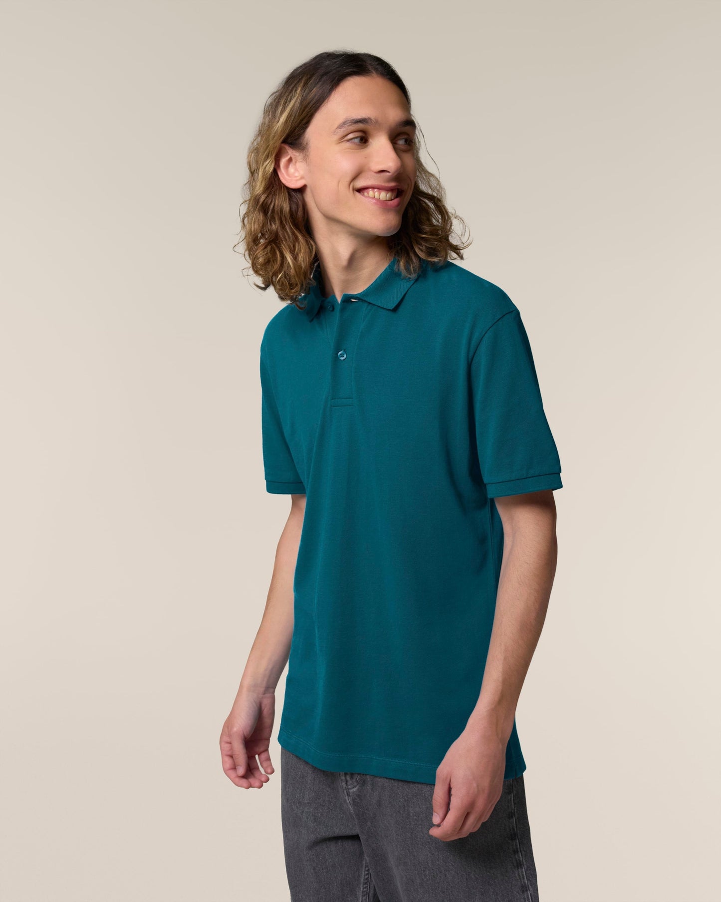 Organic Lightweight Polo Shirt: Mens
