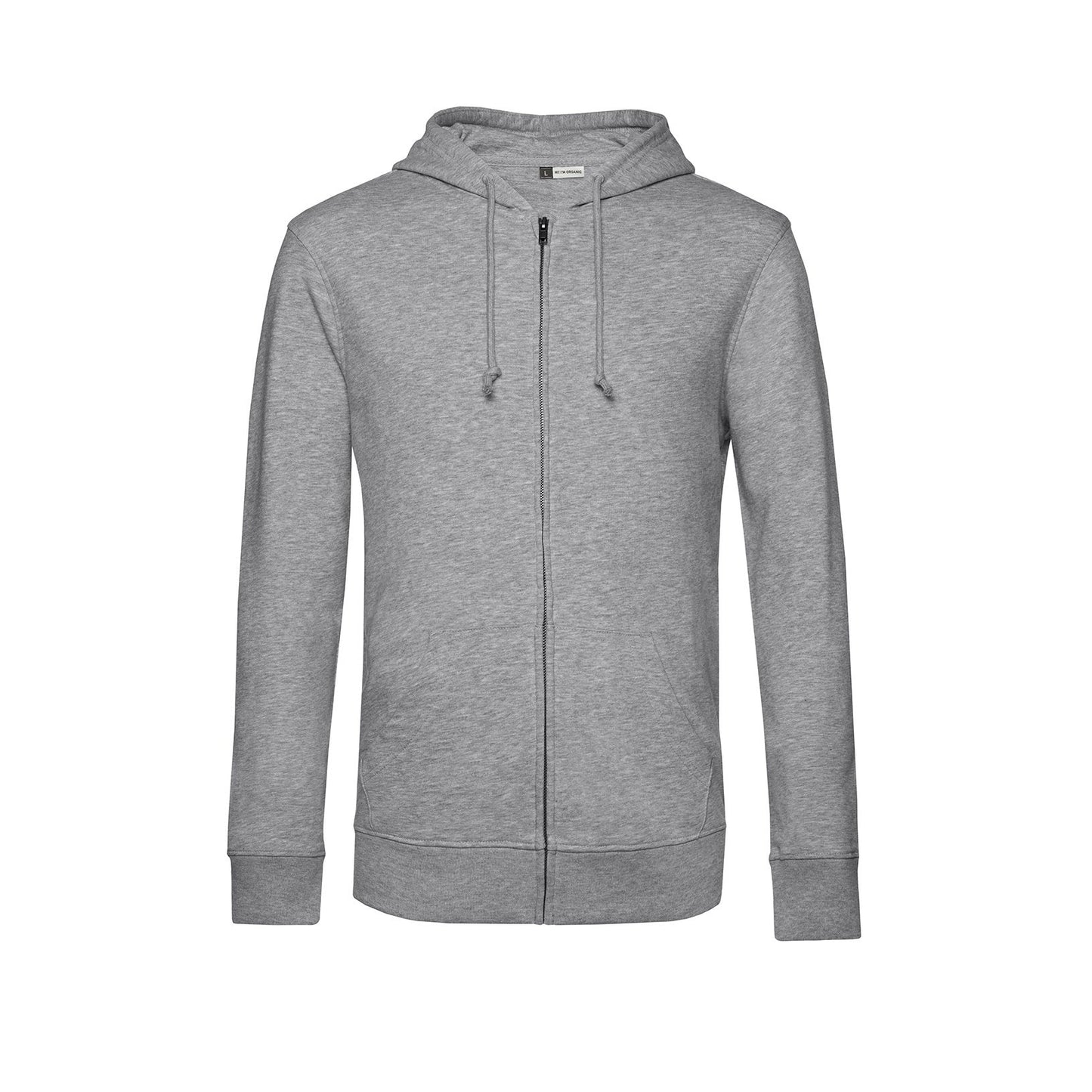 Organic Essential Zipped Hoodie: Mens