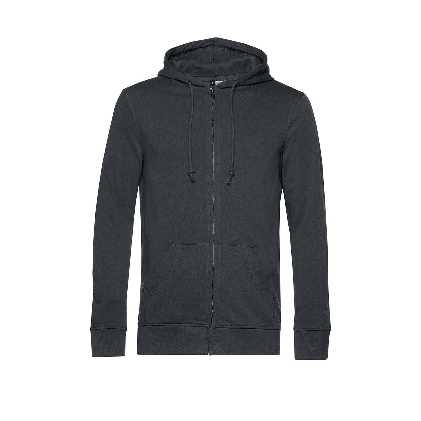 Organic Essential Zipped Hoodie: Mens